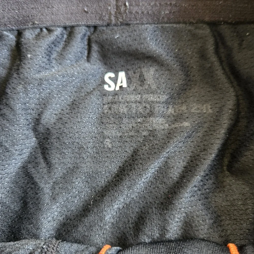 SAXX Shorts Kinetic Train 2N1 Lined Training Black Running‎ Athletic Mens Small